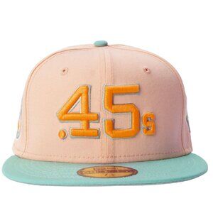 New Era Houston Astros Colt 45's 59FIFTY Fitted Hat Mint / Peach 7 1/4